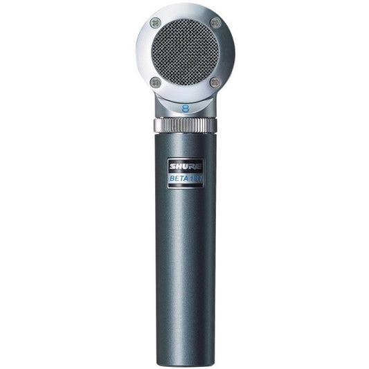 Shure Beta 181 Side Address Instrument Condenser Microphone, 181/BI, Bidirectional