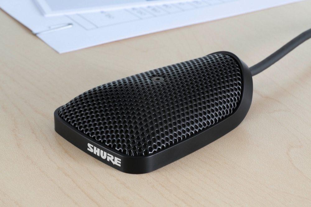 Shure Centraverse CVB-B/O Omnidirectional Boundary Microphone, Black