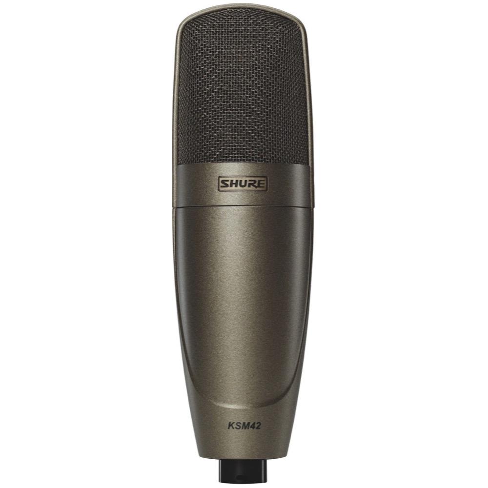 Shure KSM42 Large Dual-Diaphragm Side Address Condenser Microphone, KSM42/SG