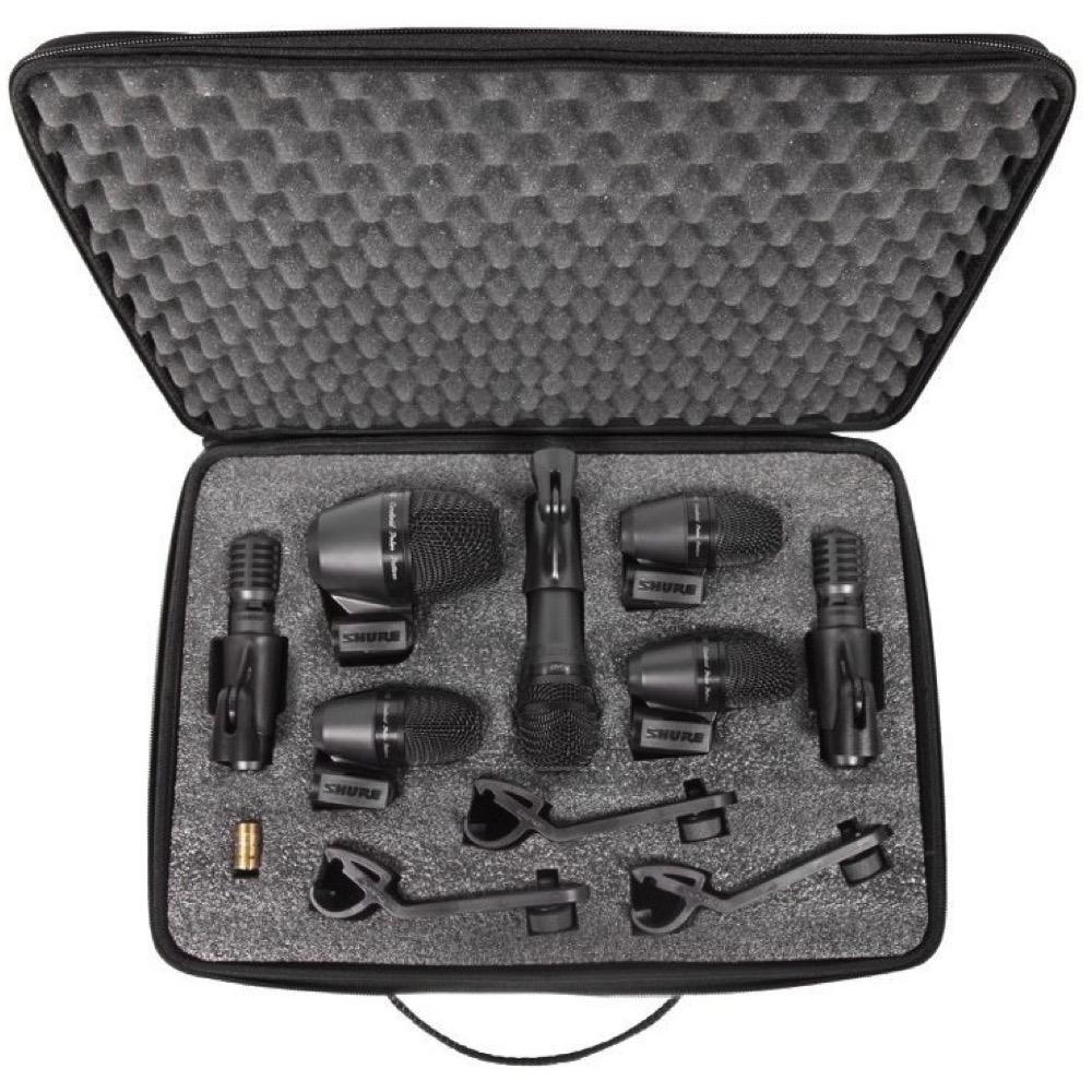 Shure PGADRUMKIT7 7-Piece Drum Microphone Kit (with Case)