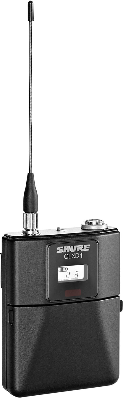 Shure QLXD14/84 Wireless System with WL184 Lavalier Microphone, Band G50 (470 - 534 MHz)