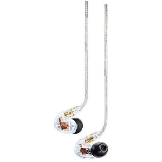 Shure SE425 Sound Isolating Earphones, Clear