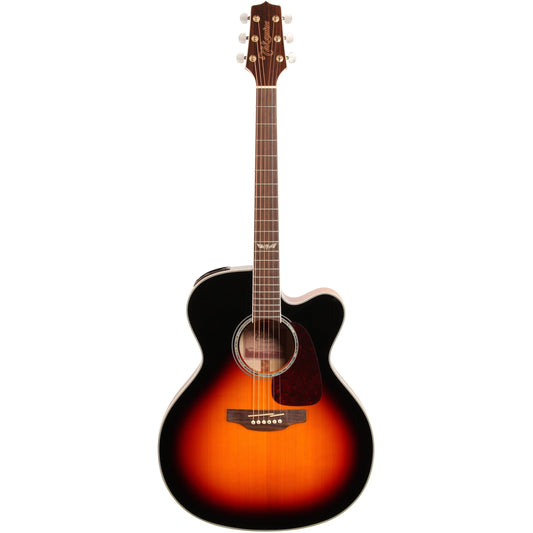 Takamine GJ72CE Jumbo Acoustic-Electric Guitar, Brown Sunburst
