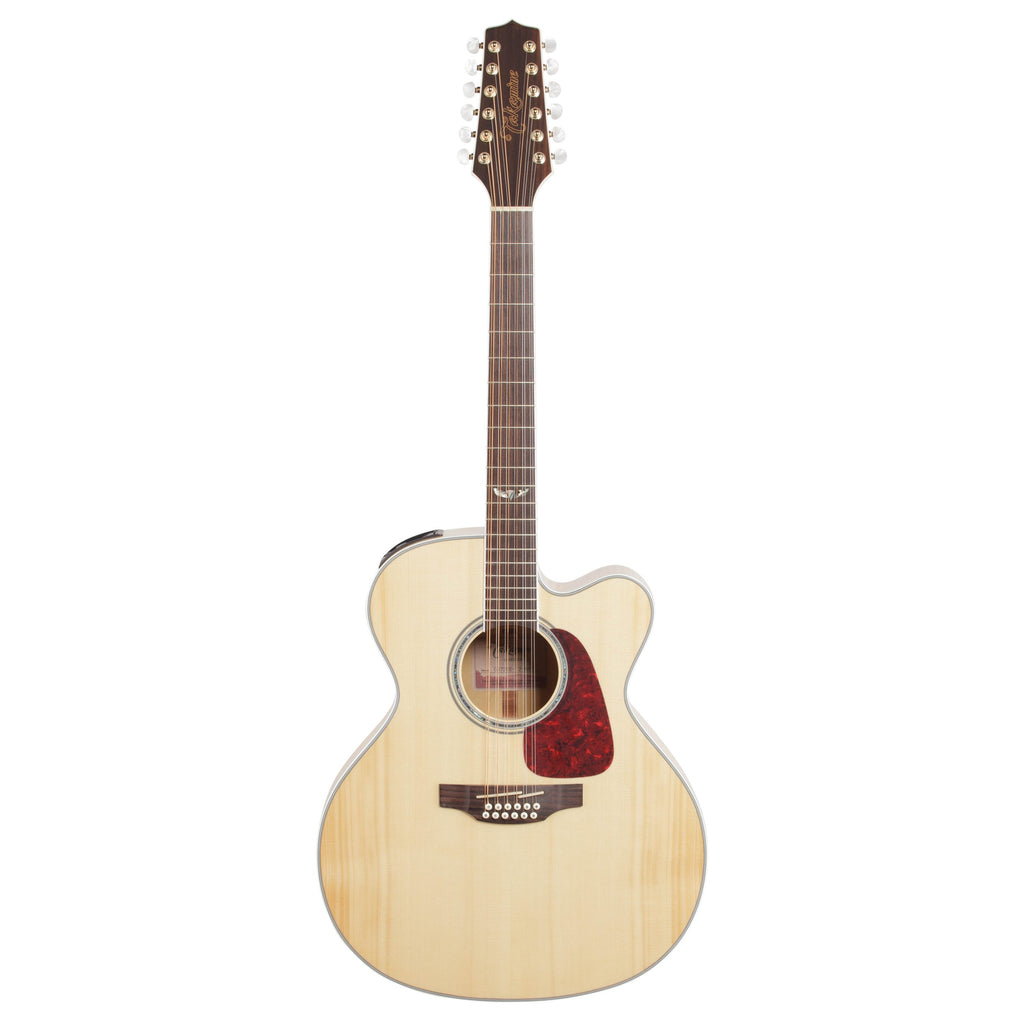 Takamine GJ72CE Jumbo Cutaway Natural 12-String Acoustic-Electric Guitar