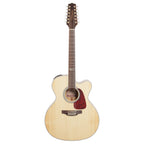 Takamine GJ72CE Jumbo Cutaway Natural 12-String Acoustic-Electric Guitar