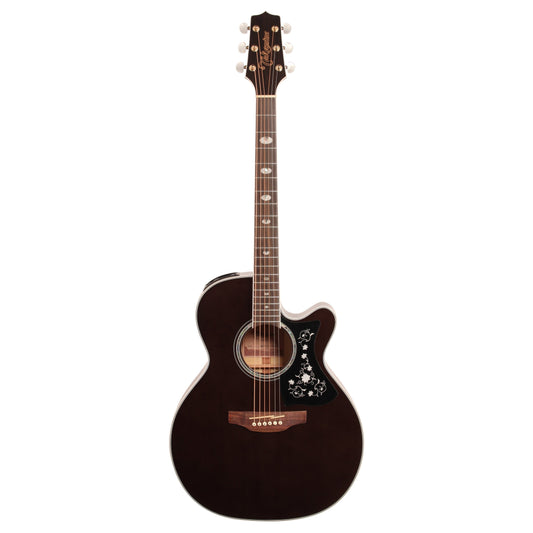 Takamine GN75CE Acoustic-Electric Guitar, Transparent Black