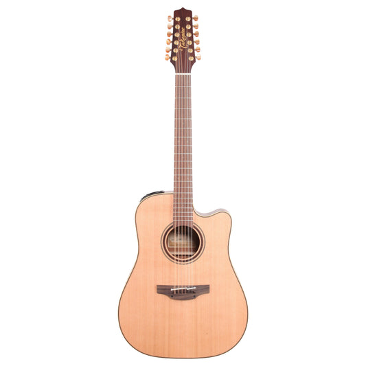 Takamine P3DC12 Acoustic-Electric Guitar, 12-String (with Case), Natural