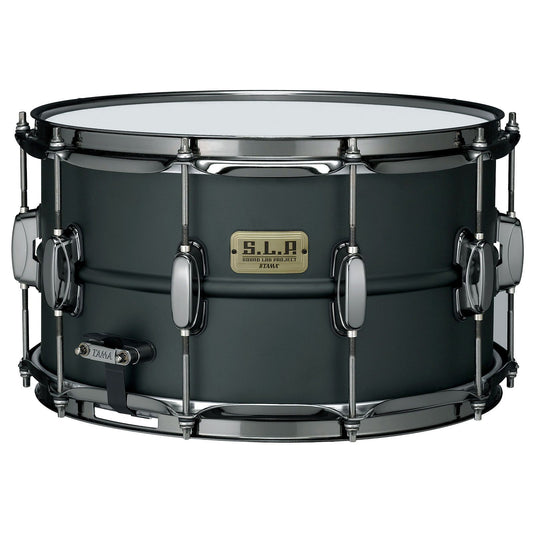 Tama SLP Limited Edition Big Black Steel Snare Drum, 8x14 Inch