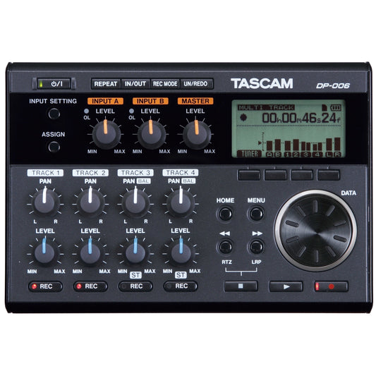 Tascam DP-006 Pocketstudio Digital Multi-Track Recorder, 6-Track