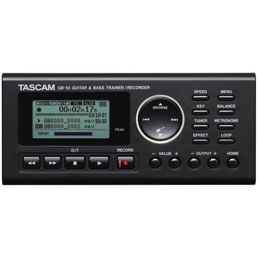 Tascam GB-10 Guitar and Bass Trainer with Recorder