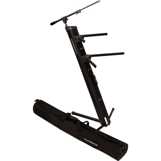 Ultimate Support APEX AX48 Pro Plus Keyboard Stand Bundle with Mic Boom and Tote
