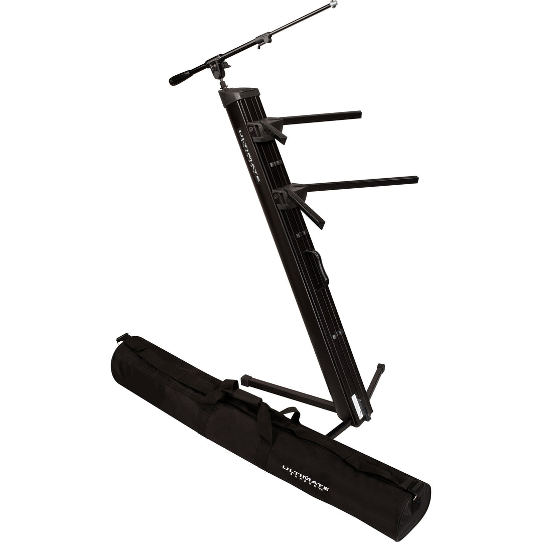 Ultimate Support APEX AX48 Pro Plus Keyboard Stand Bundle with Mic Boom and Tote