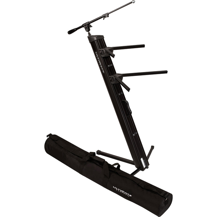 Ultimate Support APEX AX48 Pro Plus Keyboard Stand Bundle with Mic Boom and Tote