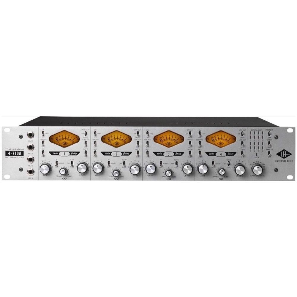 Universal Audio 4-710D 4-Channel Microphone Preamp