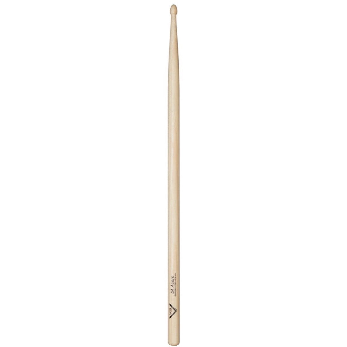Vater Power Hickory Acorn Drumsticks, 5AA, Wood Tip, Pair