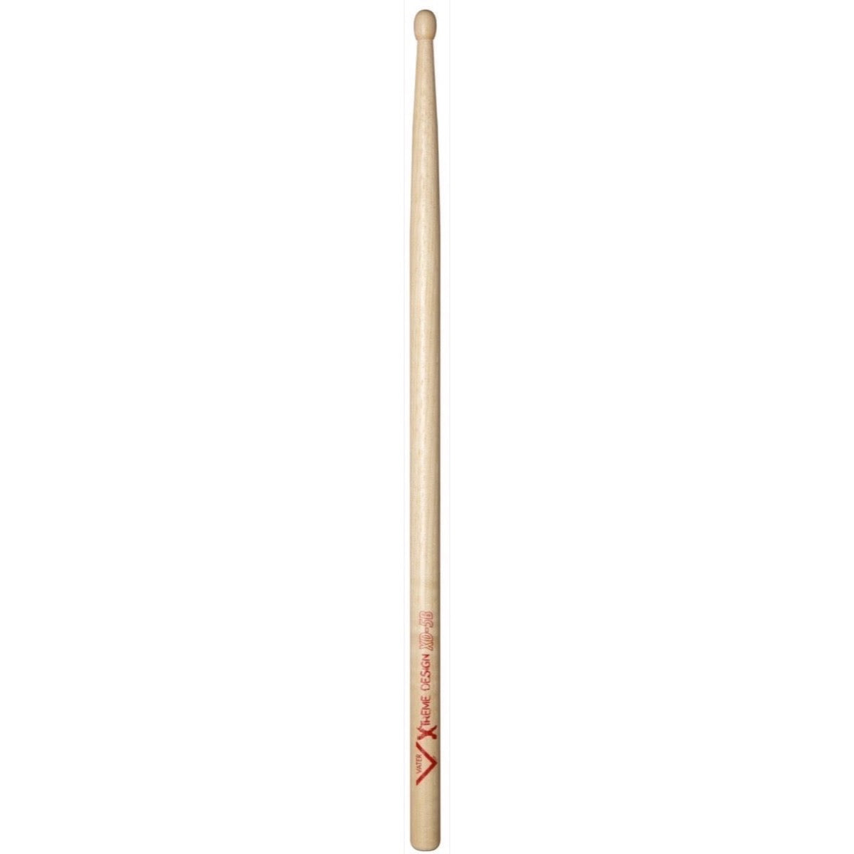 Vater Xtreme Design Hickory Drumsticks (Pair), Wood Tip, 5A