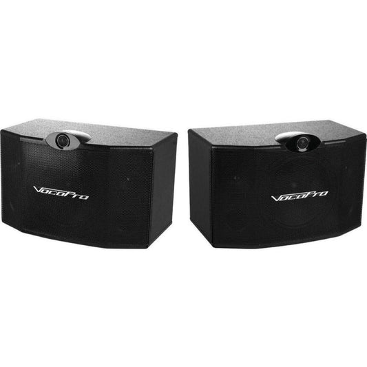 VocoPro SV-500 3-Way Vocal Speaker (250 Watts, 1x10 Inch), Pair