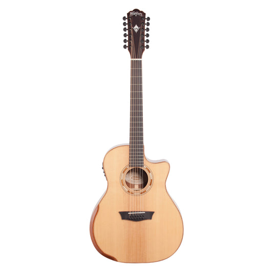 Washburn WCG15SCE12-O Deluxe Grand Auditorium Acoustic-Electric Guitar, 12-String