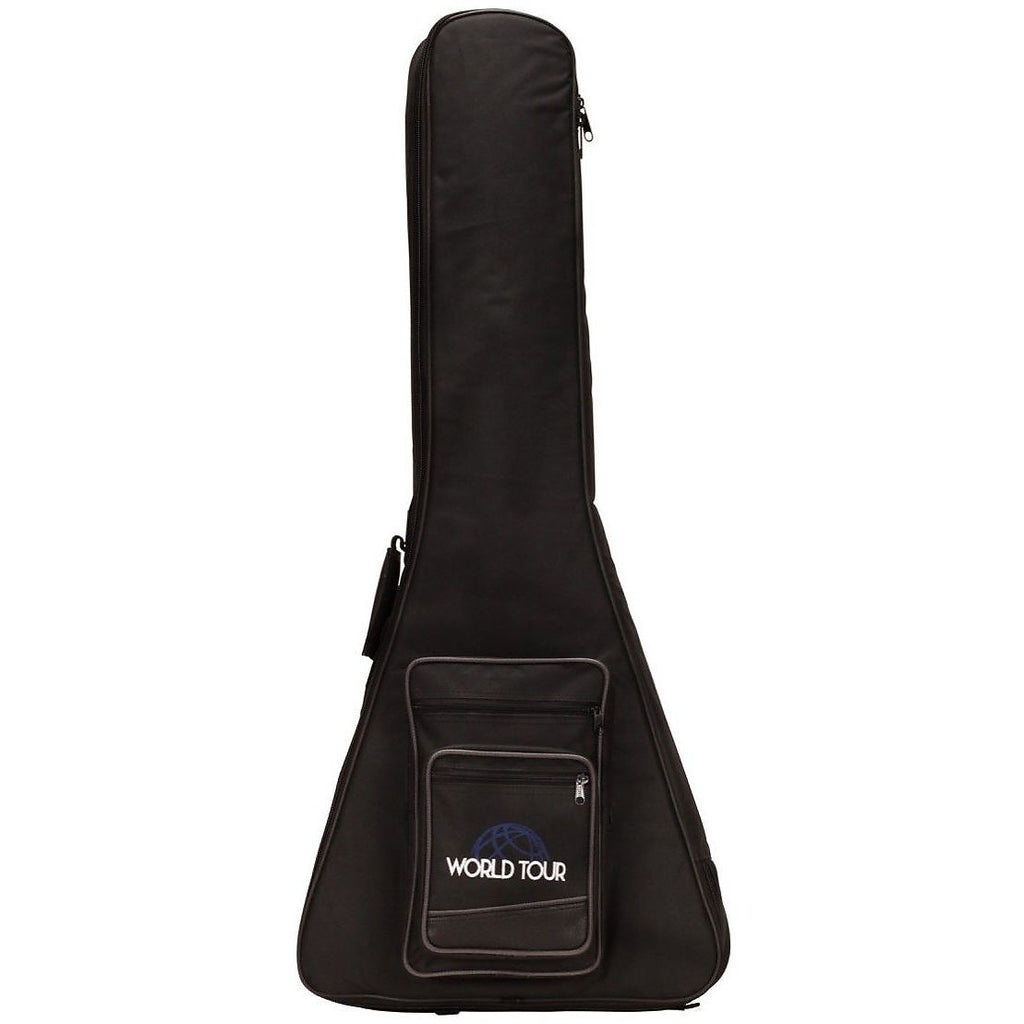 World Tour Deluxe 20mm Flying V Guitar Gig Bag