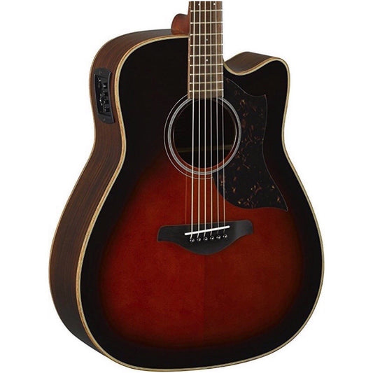 Yamaha A1R Acoustic-Electric Guitar, Tobacco Brown Sunburst