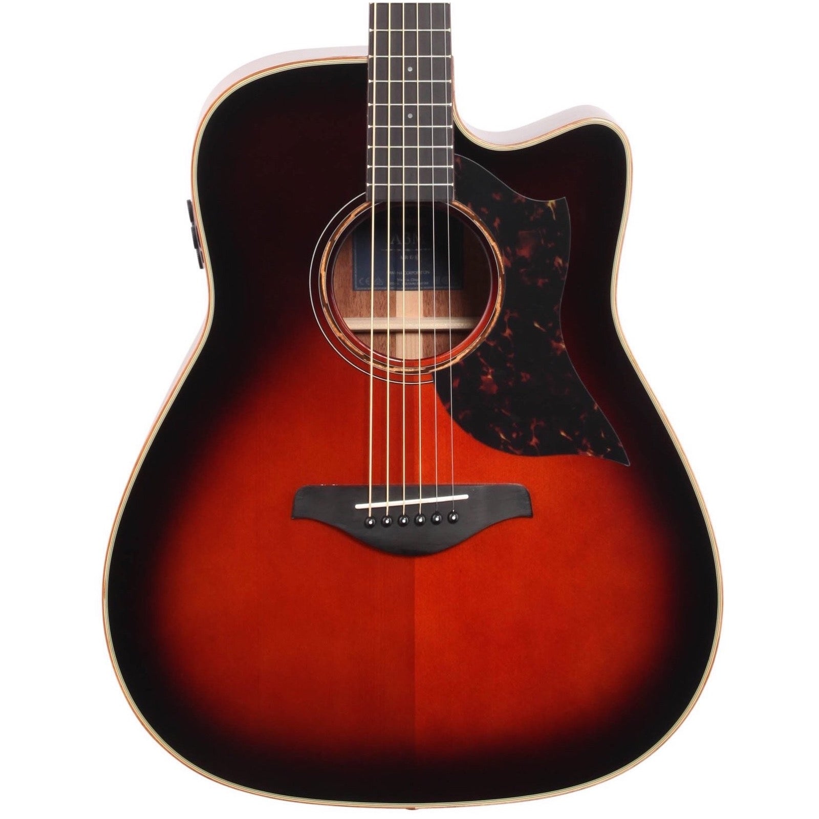 tobacco brown guitar Yamaha A3M Acoustic-Electric Guitar, with Gig Bag, Tobacco Brown Sunbu –  Same Day Music