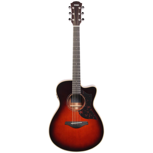 Yamaha AC3M ARE Acoustic-Electric Guitar (with Gig Bag), Tobacco Brown Sunburst
