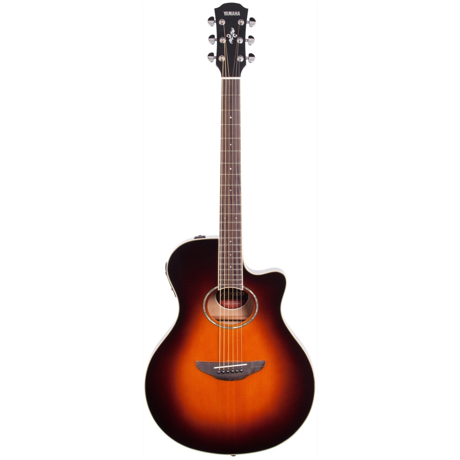 Yamaha APX-600 Acoustic-Electric Guitar, Old Violin Sunburst