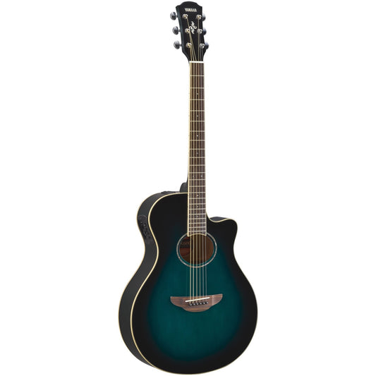 Yamaha APX-600 Acoustic-Electric Guitar, Oriental Blue Burst