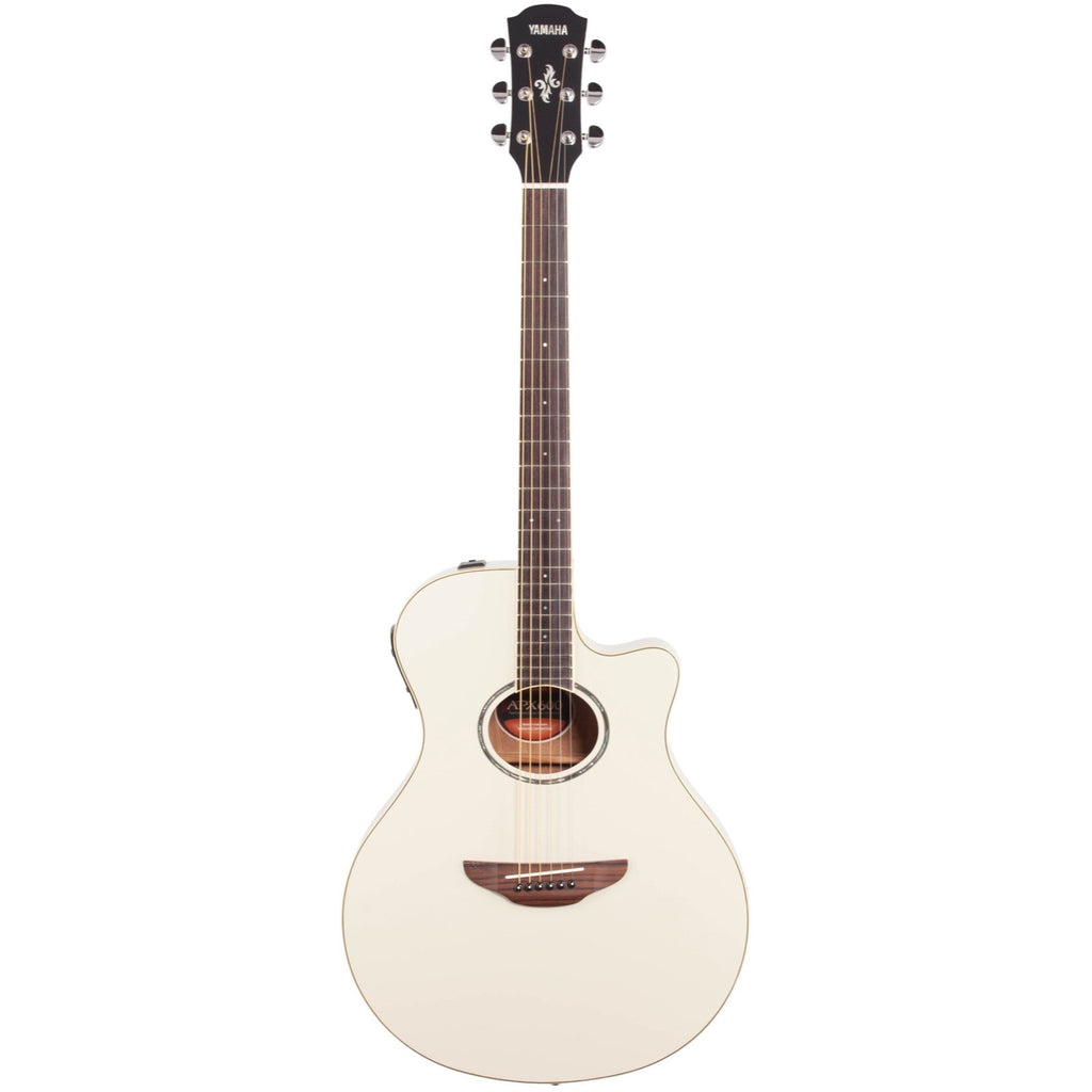 Yamaha APX-600 Acoustic-Electric Guitar, Vintage White