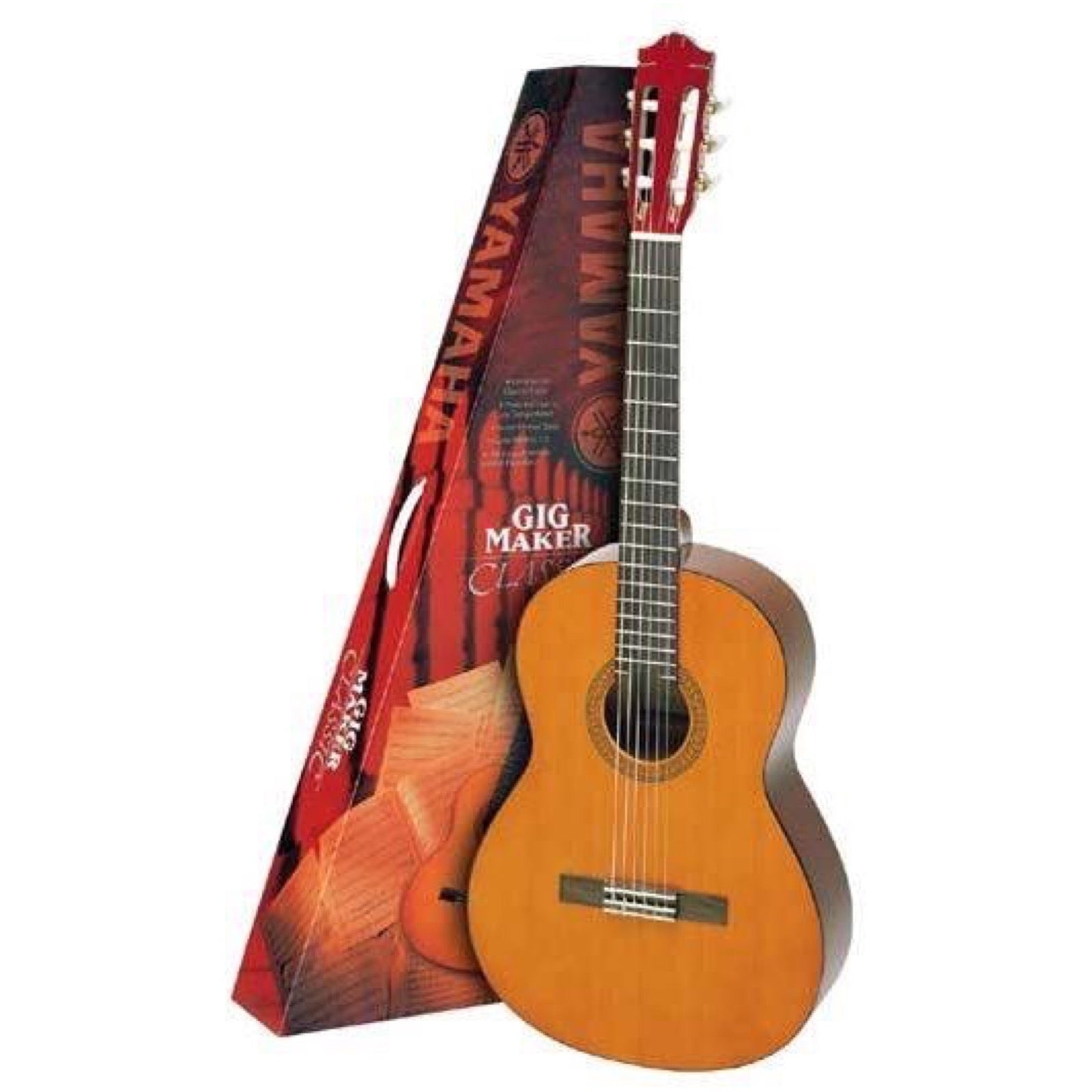 Yamaha C40 Classical Acoustic Guitar Package, with Guitar and Case