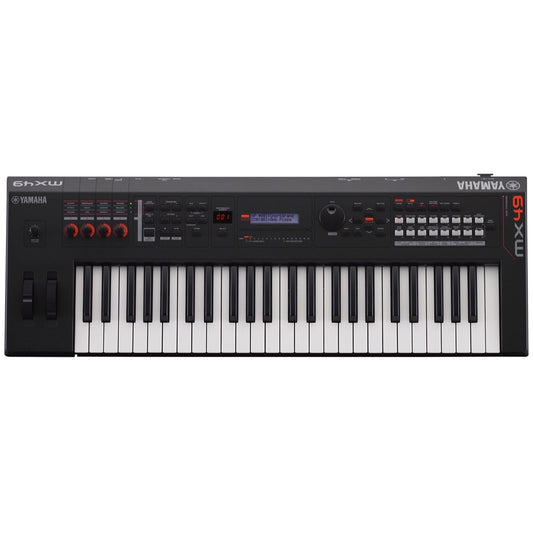 Yamaha MX49 v2 Keyboard Synthesizer, 49-Key, Black