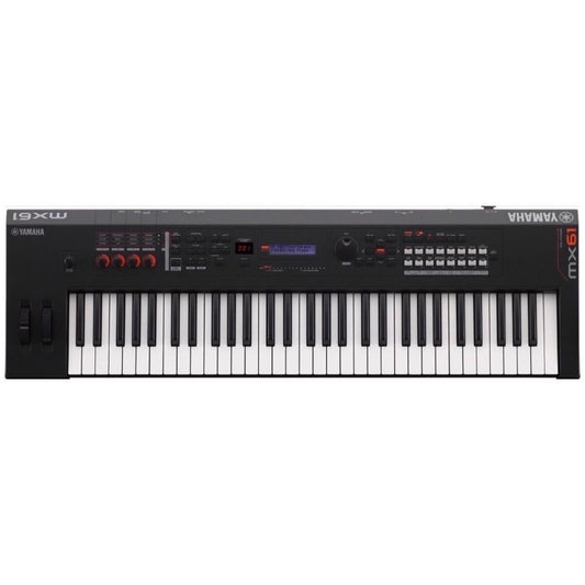 Yamaha MX61 v2 Keyboard Synthesizer, 61-Key, Black