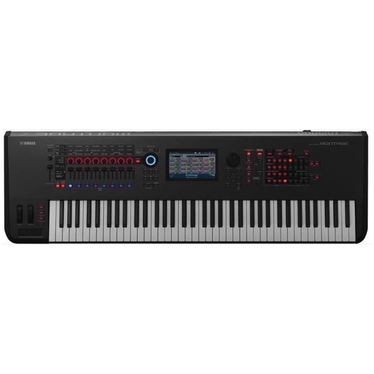 Yamaha Montage 7 Keyboard Synthesizer, 76-Key, Black
