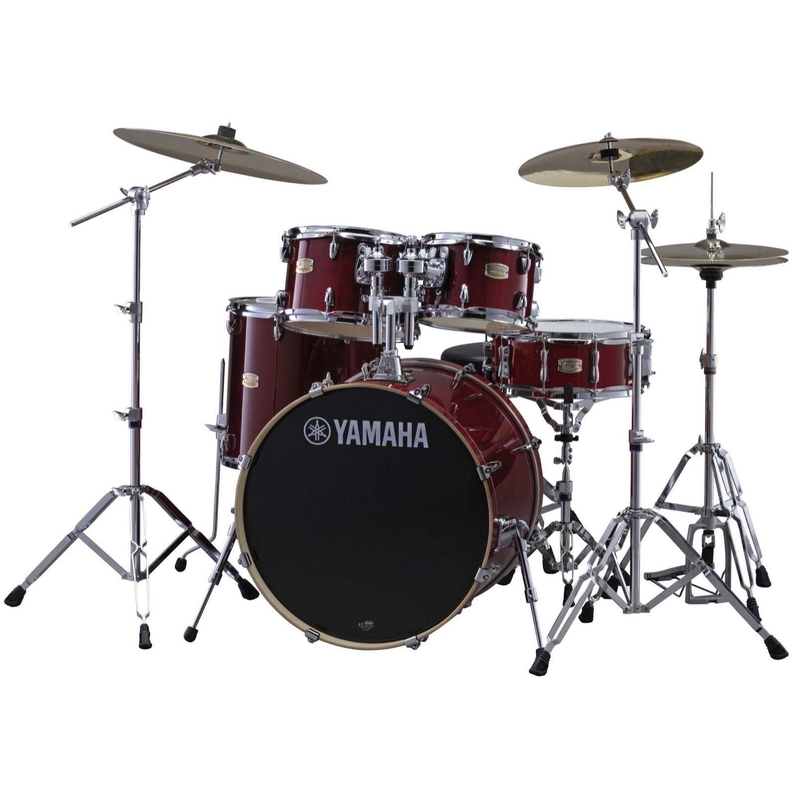 Yamaha SBP2F50 Stage Custom Cranberry Red 5-Piece Drum Shell Kit