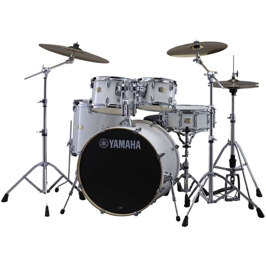 Yamaha SBP2F50 Stage Custom Drum Shell Kit, 5-Piece, Pure White