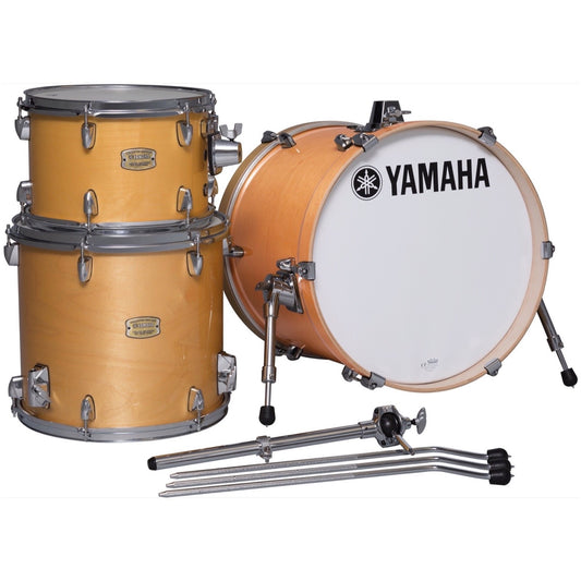 Yamaha SBP8F3 Stage Custom Bop Drum Shell Kit, 3-Piece, Natural