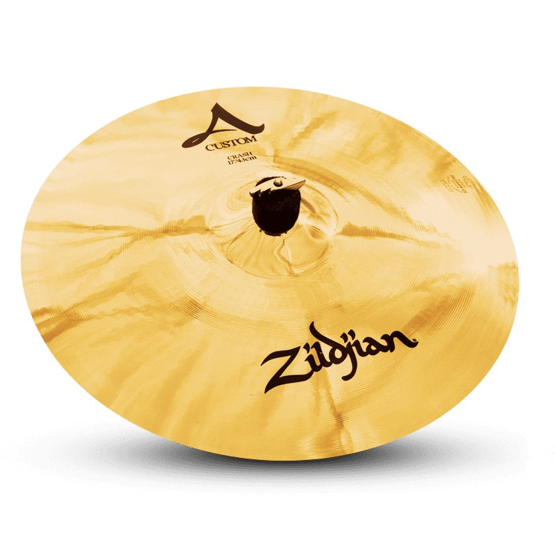Zildjian 17 Inch A Custom Brilliant Crash Cymbal