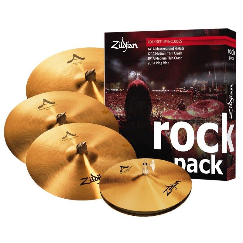 Zildjian A Rock Music Cymbal Pack, A0801R