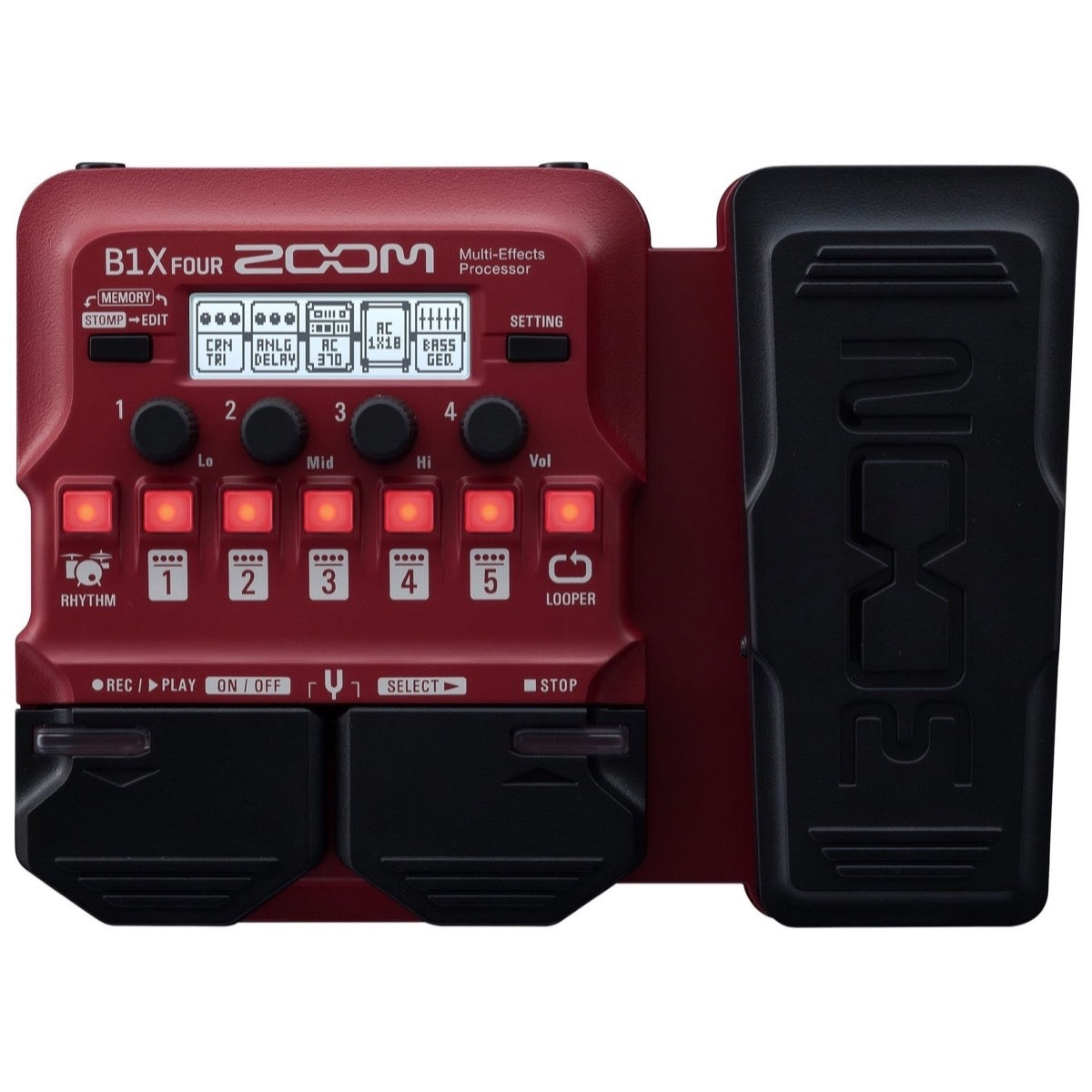Zoom B1X FOUR Multi-Effects Bass Guitar Pedal