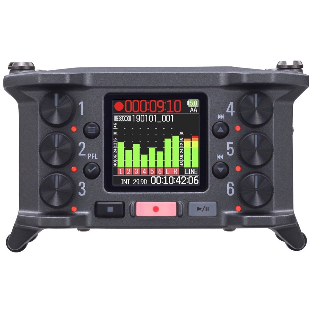 Zoom F6 Professional Multitrack Field Recorder