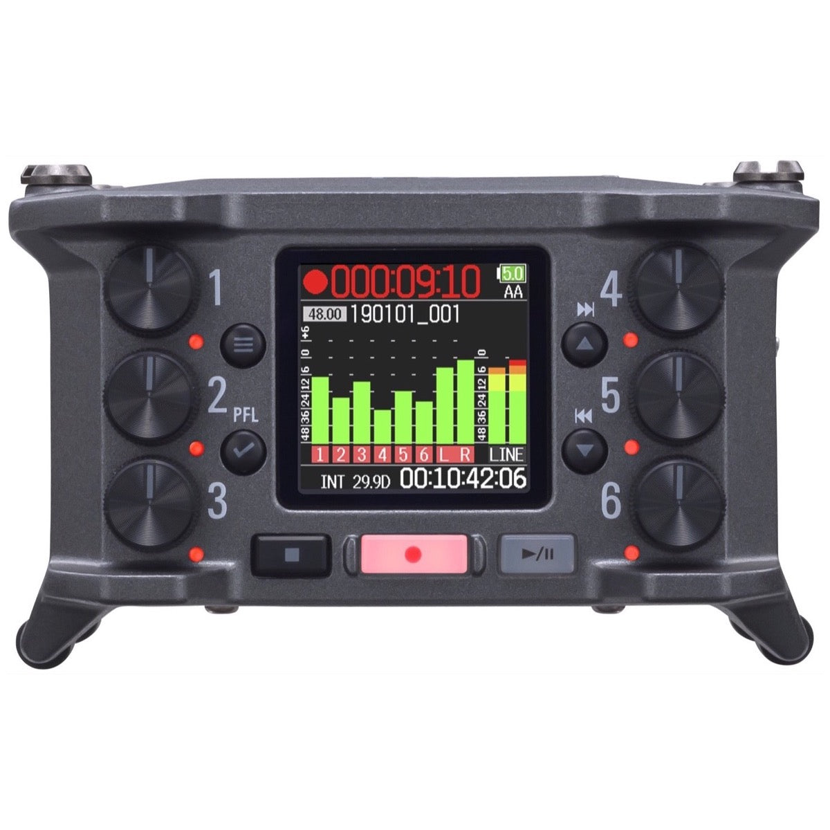 Zoom F6 Professional Multitrack Field Recorder