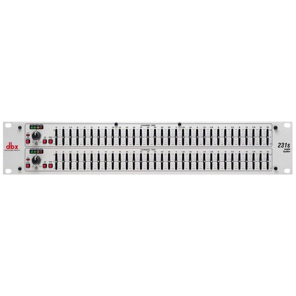dbx 231S Dual 31-Band Graphic Equalizer