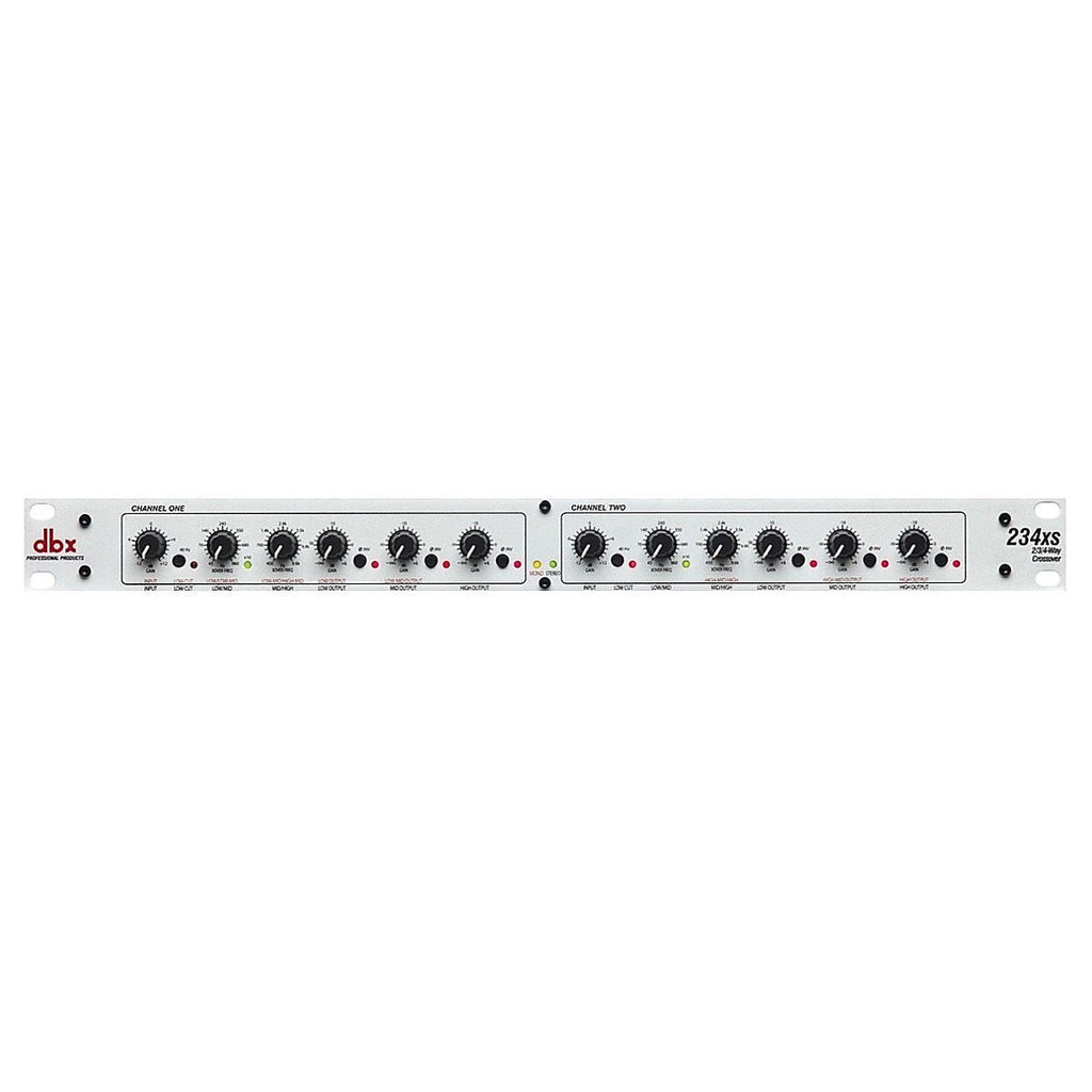 dbx 234XS Crossover, Stereo 2-Way, 3-Way and Mono 4-Way