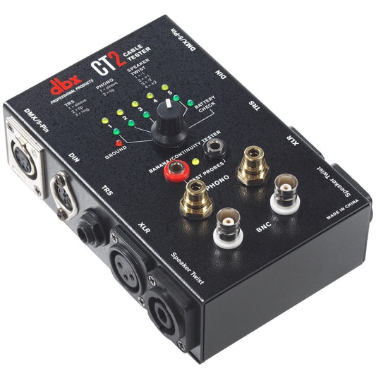 dbx CT2 Audio and DMX Cable Tester