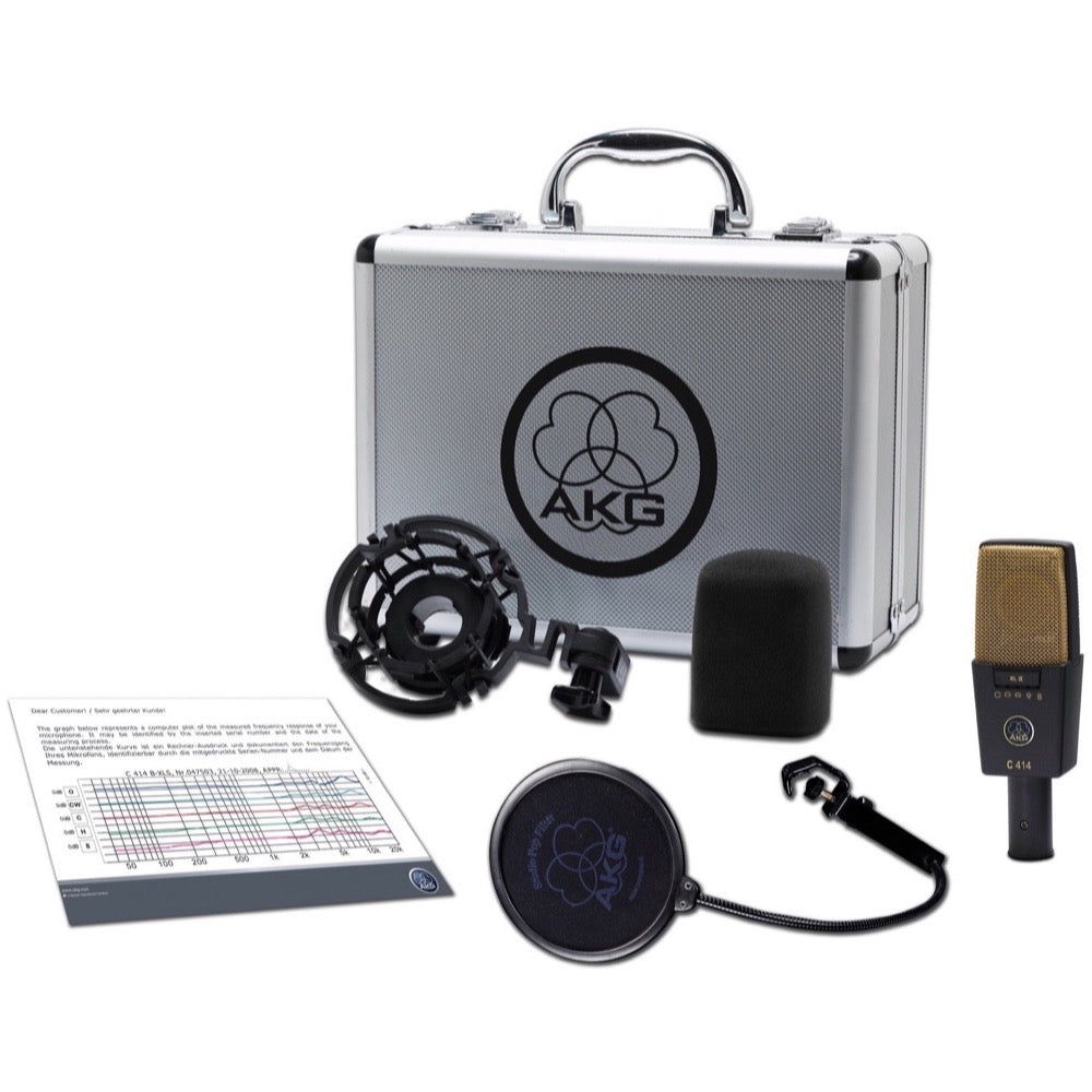AKG C414 XL II 9-Pattern Condenser Microphone