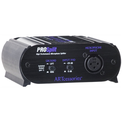 ART Prosplit 2-Way Microphone Splitter