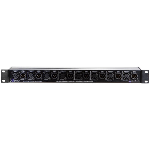 ART S83WAY 8-Channel Three-Way Microphone Splitter