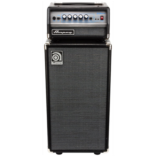 Ampeg Micro-VR Bass Amplifier Half Stack with SVT Micro VR Head and SVT210AV Micro Classic Cabinet