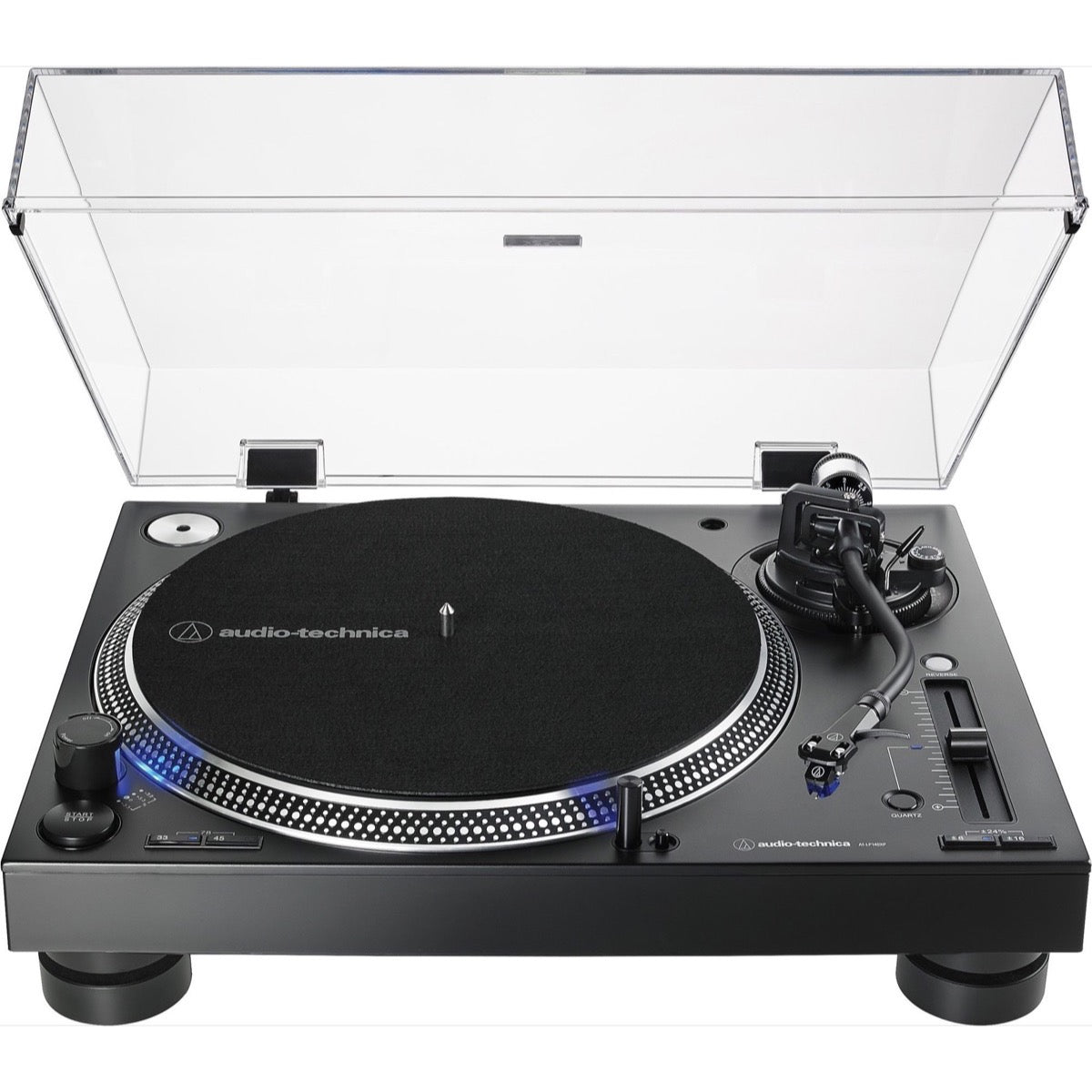Audio-Technica AT-LP140XP Direct-Drive Turntable, Black