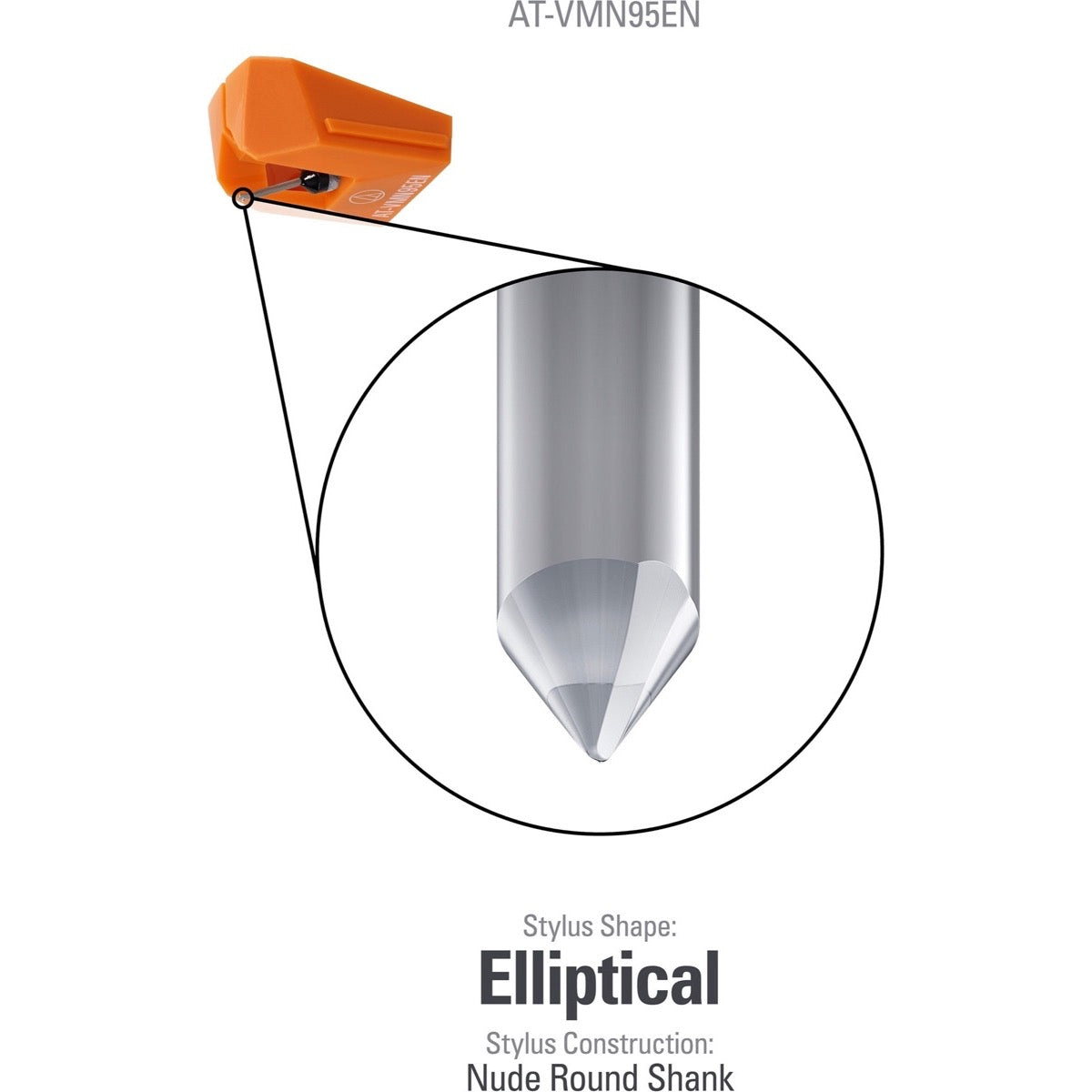 Audio-Technica AT-VMN95EN Replacement Stylus